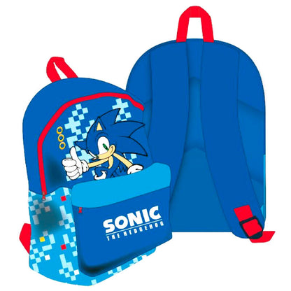 Mochila Sonic the Hedgehog 40cm   SEGA