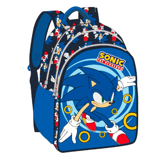 Mochila Sonic the Hedgehog 42cm   SEGA