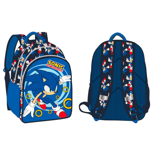 Mochila Sonic the Hedgehog 42cm   SEGA