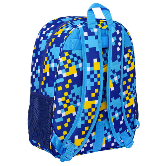 Mochila Speed Sonic The Hedgehog 42cm adaptable   SAFTA