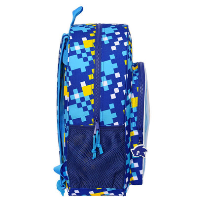 Mochila Speed Sonic The Hedgehog 42cm adaptable   SAFTA