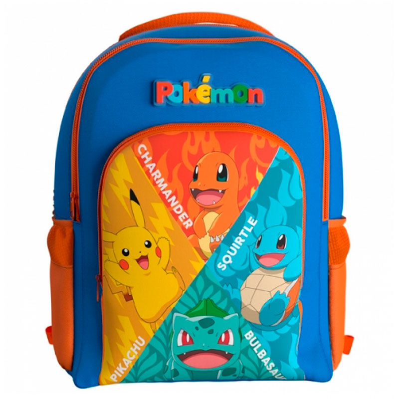 Mochila Starters Pokemon 43cm adaptable   CYP BRANDS