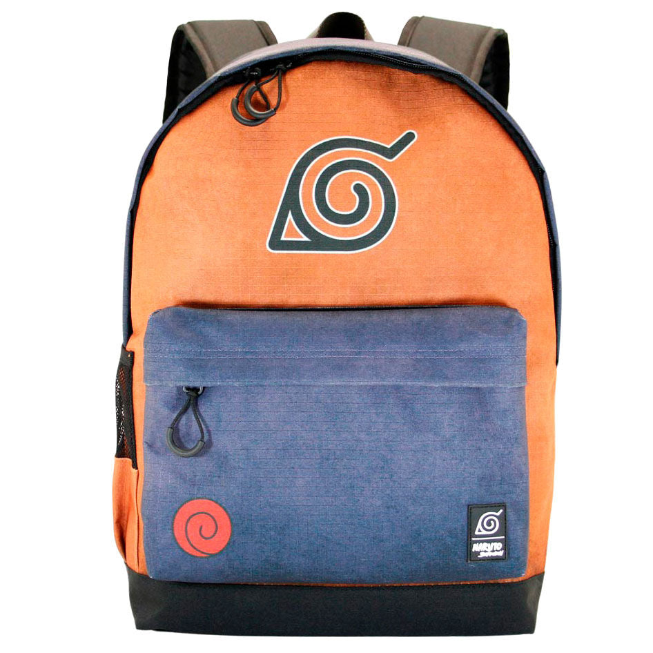 Mochila Symbol Naruto Shippuden adaptable 44cm   KARACTERMANIA
