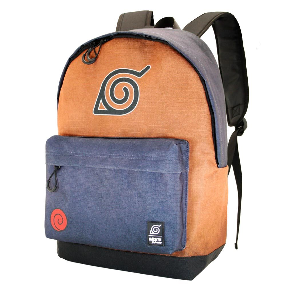 Mochila Symbol Naruto Shippuden adaptable 44cm   KARACTERMANIA