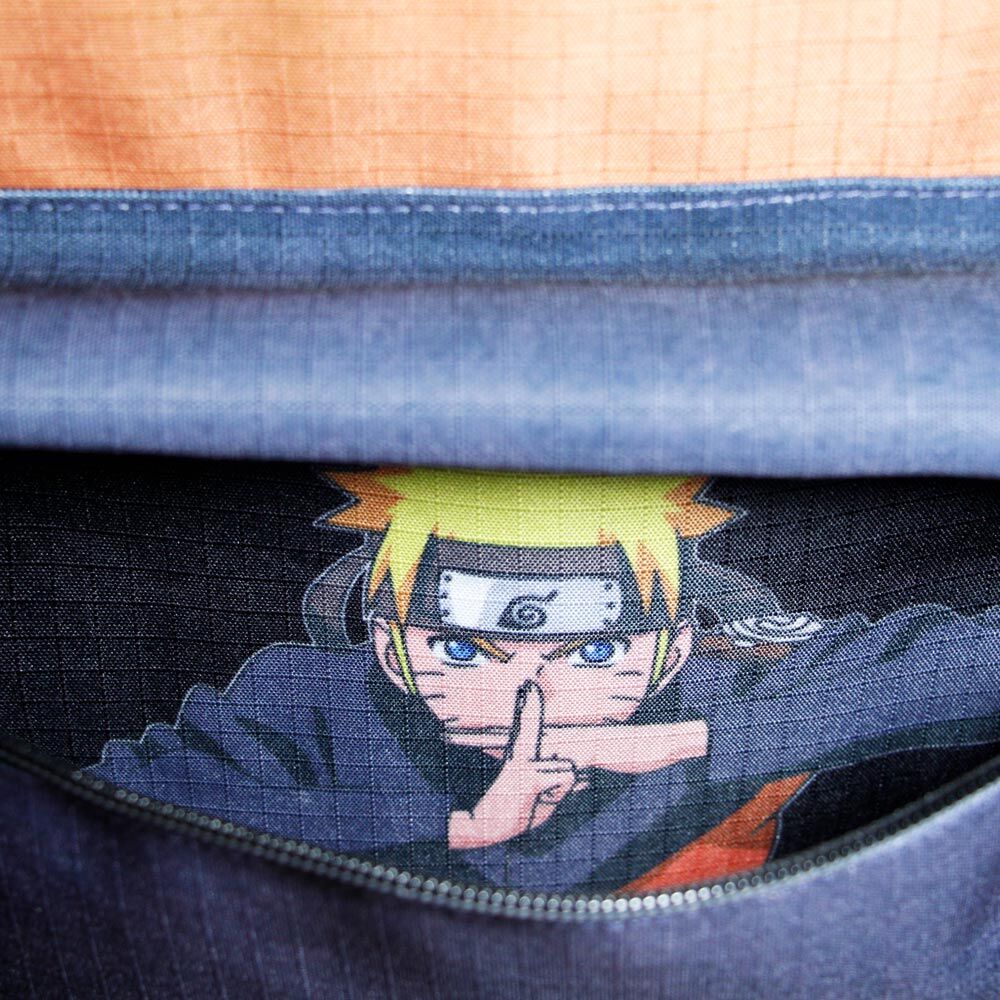 Mochila Symbol Naruto Shippuden adaptable 44cm   KARACTERMANIA