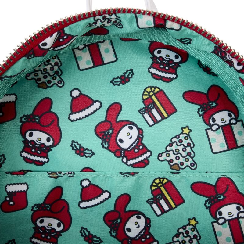 Mochila Winter My Melody Sanrio Loungefly 26cm   LOUNGEFLY