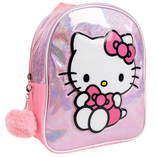 Mochila fantasia Hello Kitty 23cm  