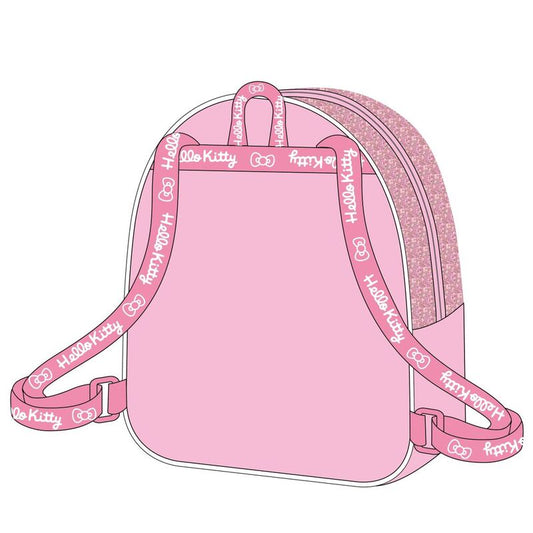 Mochila fantasia Hello Kitty 23cm  
