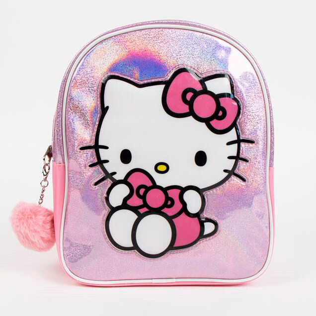 Mochila fantasia Hello Kitty 23cm  
