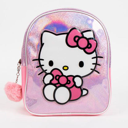 Mochila fantasia Hello Kitty 23cm  