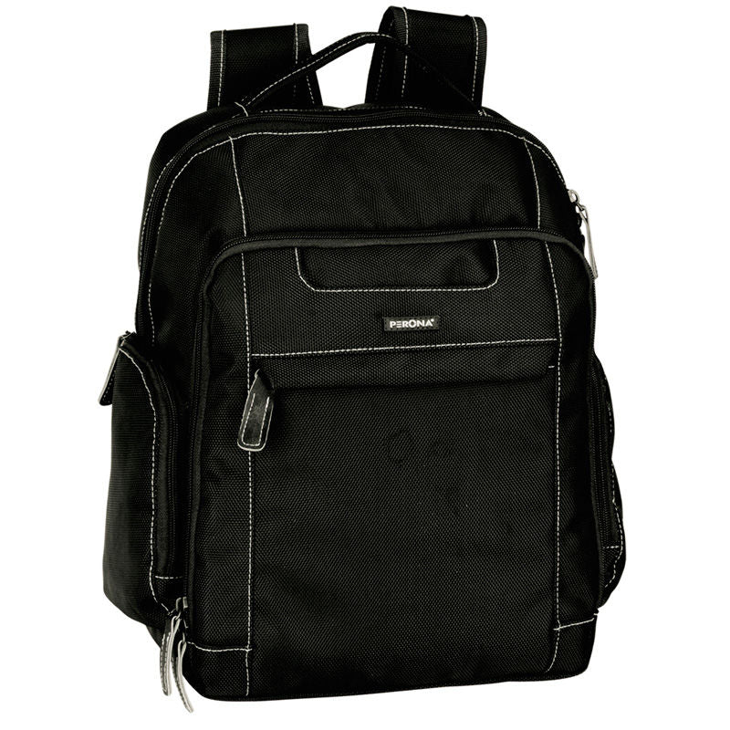 Mochila ordenador Perona Business 36cm negro   PERONA