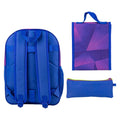 Mochila + portatodo + portamerienda Sonic Prime 42cm   CERDÁ