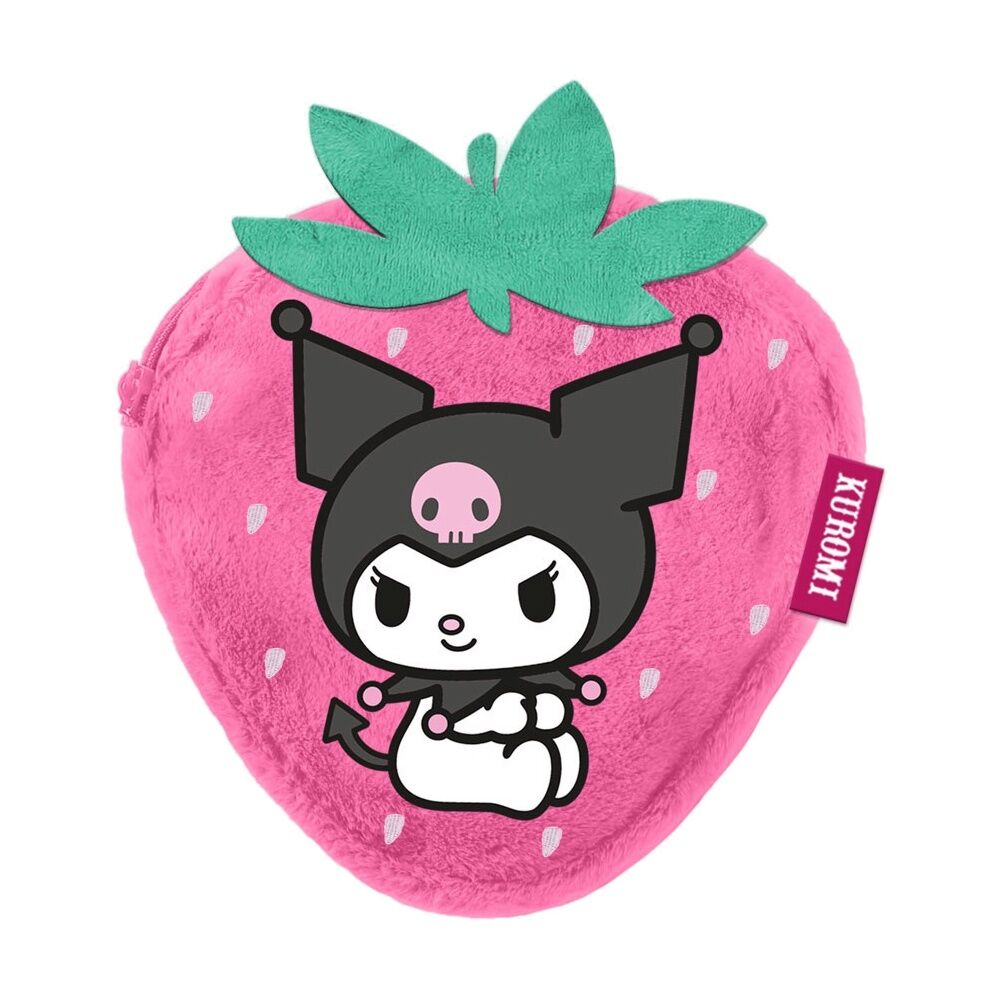 Monedero Fresa Kuromi Hello Kitty and Friends   KARACTERMANIA