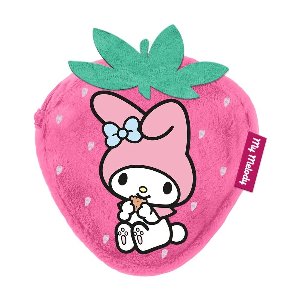 Monedero Fresa My Melody Hello Kitty and Friends   KARACTERMANIA