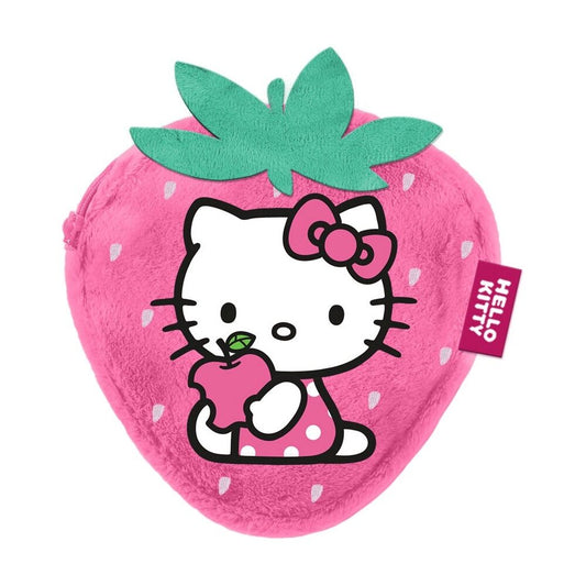 Monedero peluche Fresa Hello Kitty  
