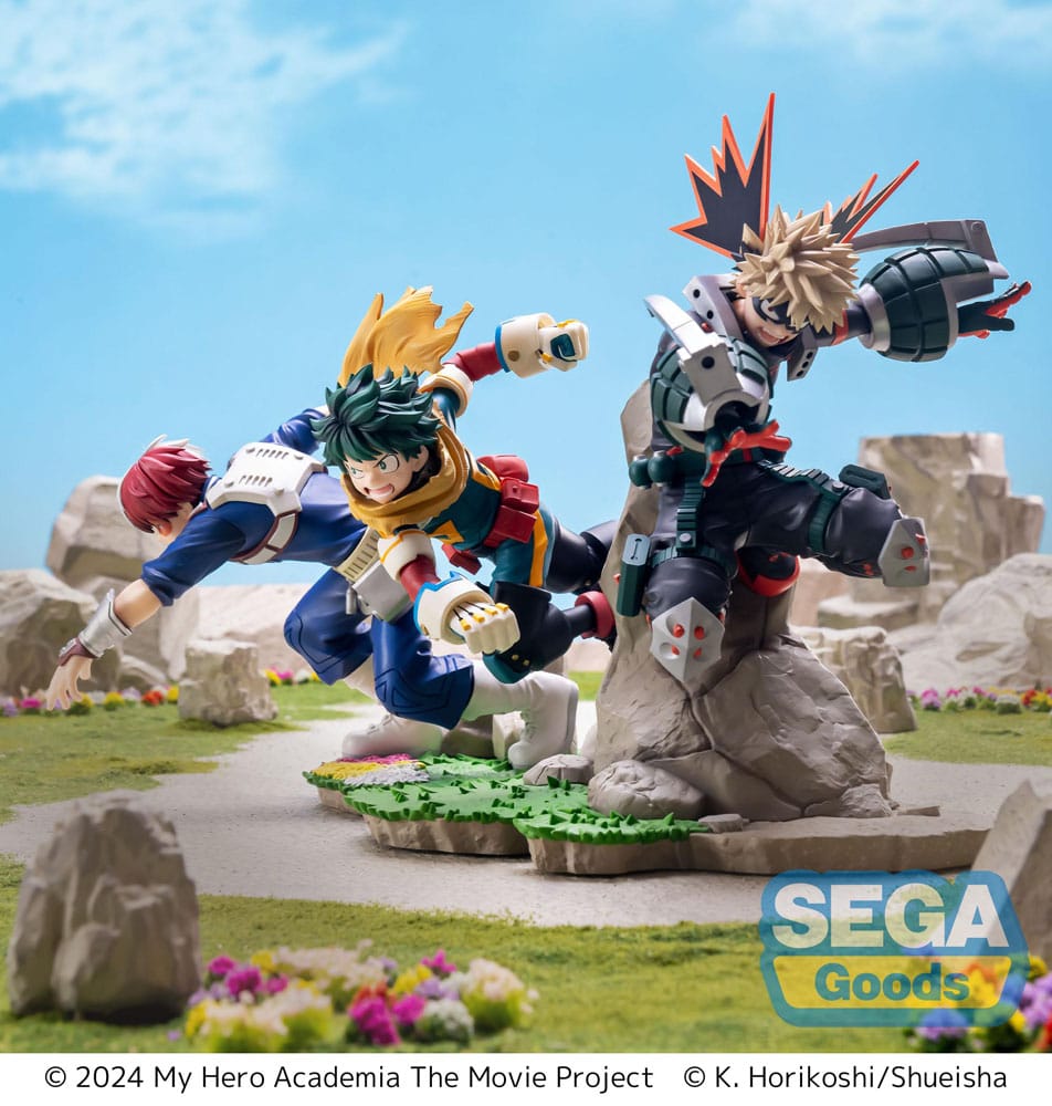 My Hero Academia: You´re Next Estatua PVC Xross Link Anime Shoto Todoroki 12 cm   SEGA