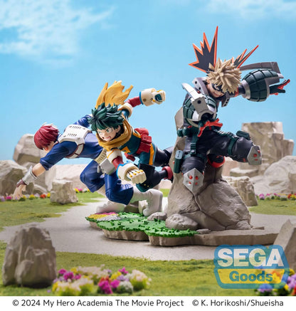 My Hero Academia: You´re Next Estatua PVC Xross Link Anime Shoto Todoroki 12 cm   SEGA