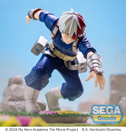My Hero Academia: You´re Next Estatua PVC Xross Link Anime Shoto Todoroki 12 cm   SEGA