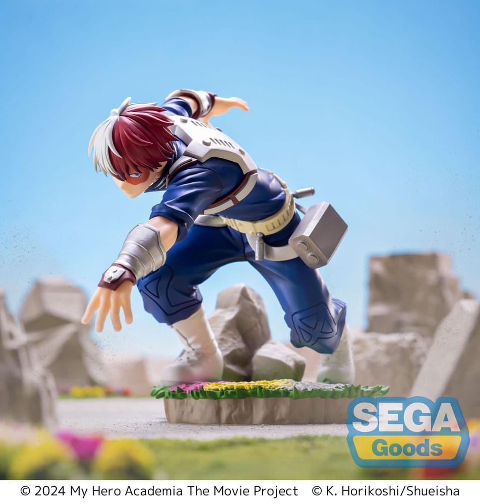 My Hero Academia: You´re Next Estatua PVC Xross Link Anime Shoto Todoroki 12 cm   SEGA