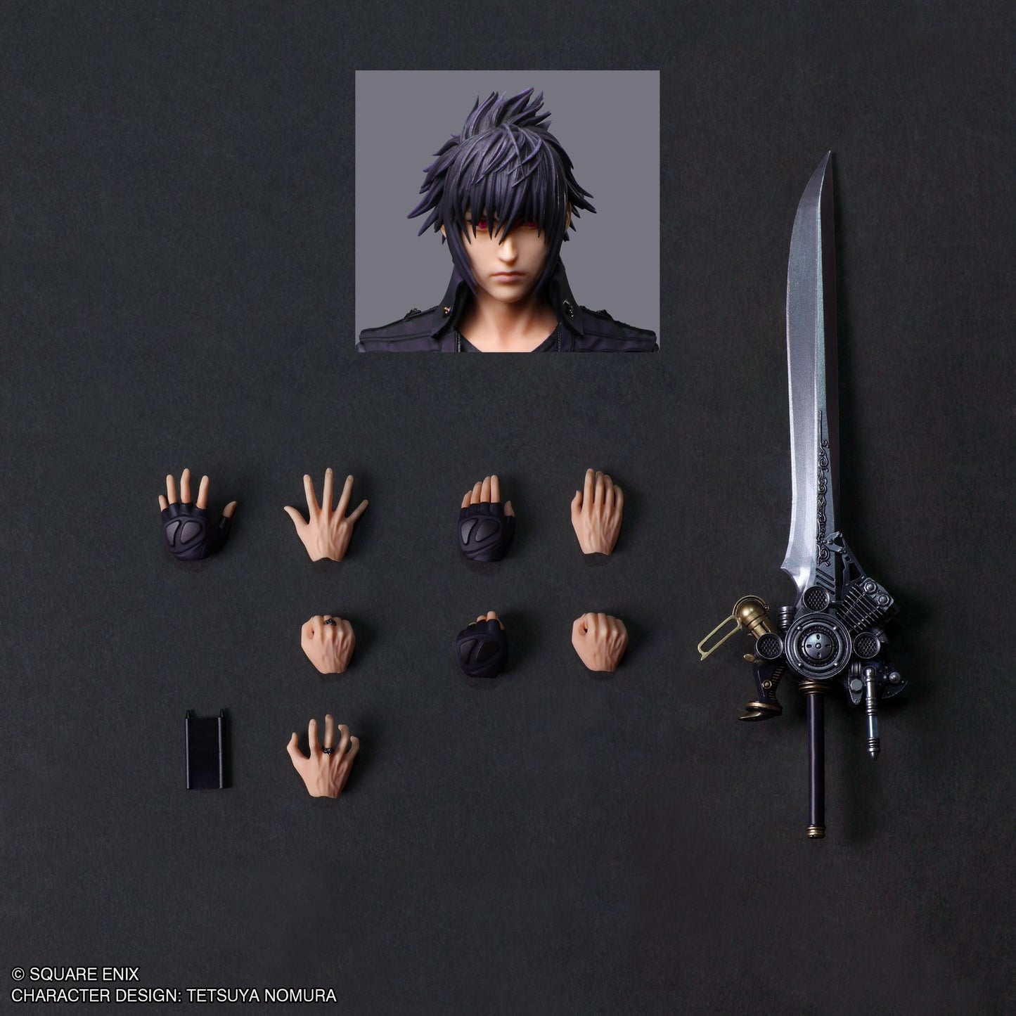 NOCTIS LUCIS CAELUM ACTION FIGURA 27 CM FINAL FANTASY XV PLAY ARTS SHIN   Square Enix