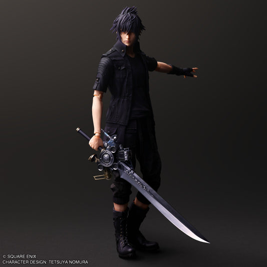 NOCTIS LUCIS CAELUM ACTION FIGURA 27 CM FINAL FANTASY XV PLAY ARTS SHIN  