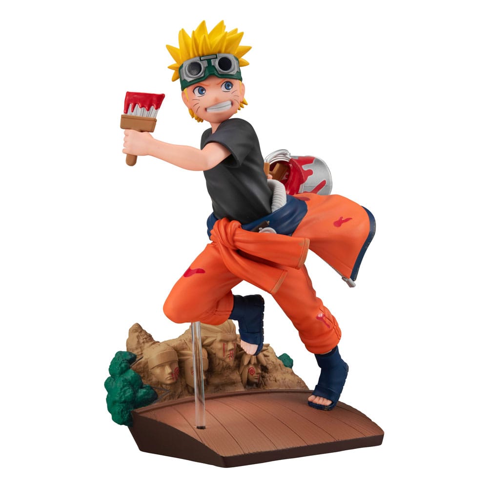 Naruto G.E.M. Series Estatua PVC Naruto Uzumaki Go! 15 cm   Megahouse