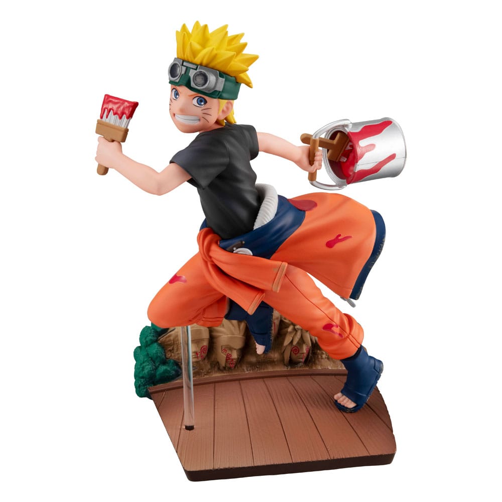 Naruto G.E.M. Series Estatua PVC Naruto Uzumaki Go! 15 cm   Megahouse