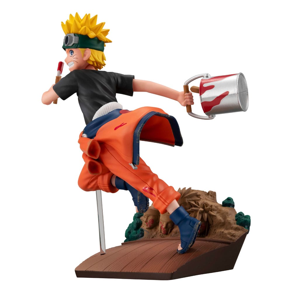 Naruto G.E.M. Series Estatua PVC Naruto Uzumaki Go! 15 cm   Megahouse