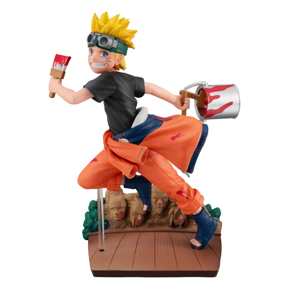 Naruto G.E.M. Series Estatua PVC Naruto Uzumaki Go! 15 cm   Megahouse