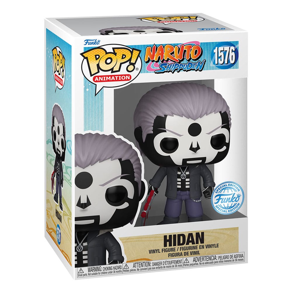 Naruto Pop! Animation Vinyl Figura Hidan w/jacket Exclusive Edition 9 cm   FUNKO