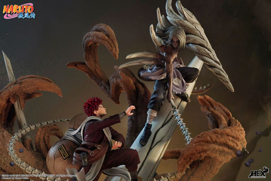 Naruto Shippuden Estatua 1/6 Elite Dynamic Gaara vs Kimimaro 61 cm  