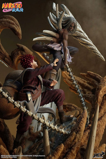 Naruto Shippuden Estatua 1/6 Elite Dynamic Gaara vs Kimimaro 61 cm  