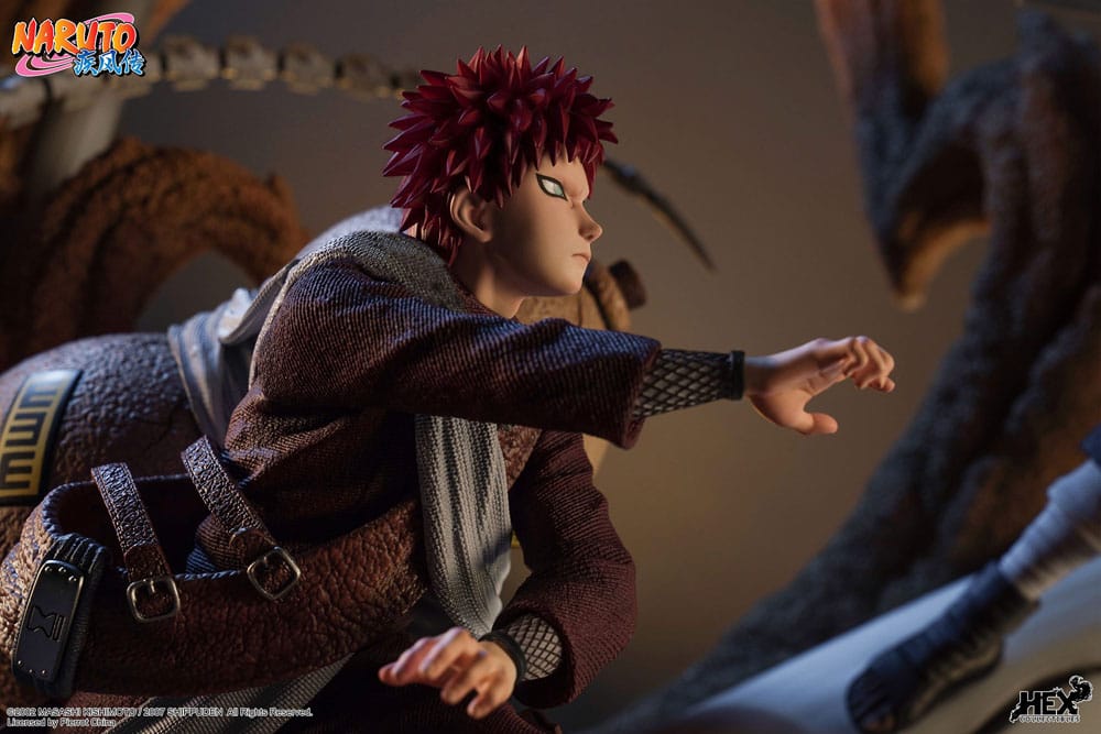 Naruto Shippuden Estatua 1/6 Elite Dynamic Gaara vs Kimimaro 61 cm  