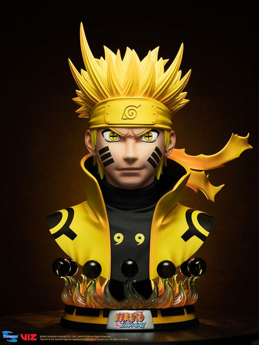 Naruto Shippuden Estatua Busto 1/1 Naruto Los Seis Caminos Modo Sabio 61 cm  
