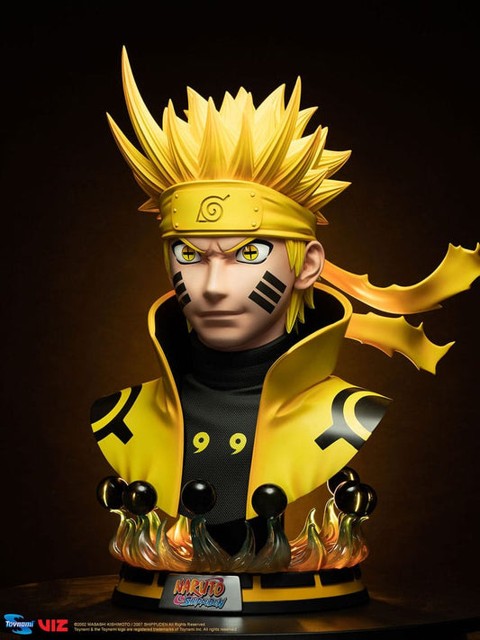 Naruto Shippuden Estatua Busto 1/1 Naruto Los Seis Caminos Modo Sabio 61 cm  