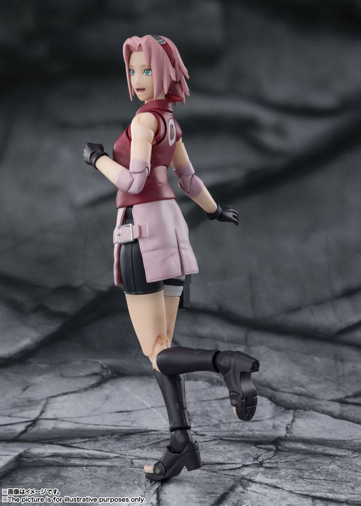 Naruto Shippuden Figura S.H. Figuarts Sakura Haruno -Inheritor of Tsunade's indominable will   TAMASHII NATIONS