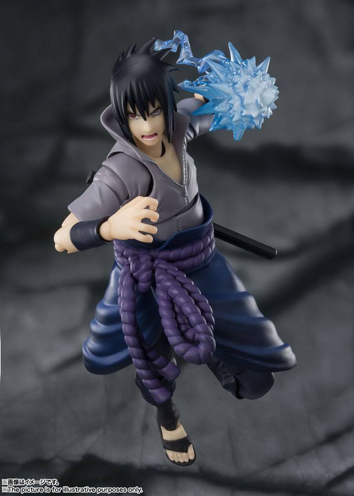 Naruto Shippuden Figura S.H. Figuarts Sasuke Uchiha -He who bears all Hatred- 15 cm   TAMASHII NATIONS