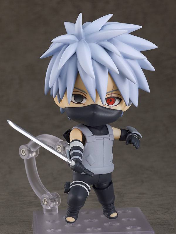 Naruto Shippuden Nendoroid Figura PVC Kakashi Hatake: Anbu Black Ops Ver. 10 cm   GOOD SMILE