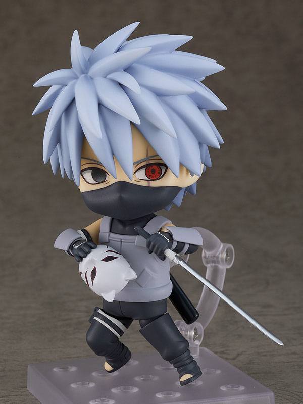 Naruto Shippuden Nendoroid Figura PVC Kakashi Hatake: Anbu Black Ops Ver. 10 cm   GOOD SMILE