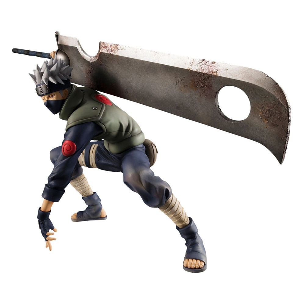 Naruto Shippuden Serie G.E.M. Estatua PVC 1/8 Kakashi Hatake Great Ninja War 15th Anniversary   Megahouse