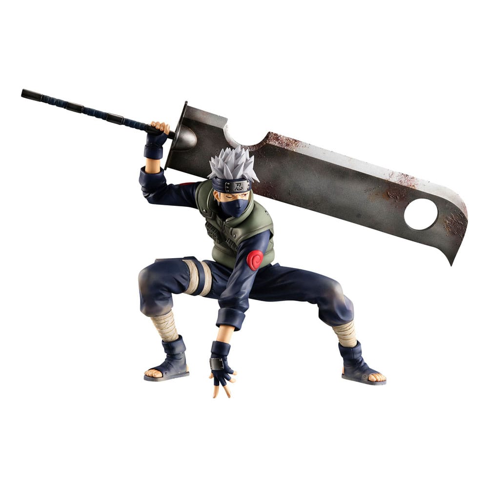 Naruto Shippuden Serie G.E.M. Estatua PVC 1/8 Kakashi Hatake Great Ninja War 15th Anniversary   Megahouse