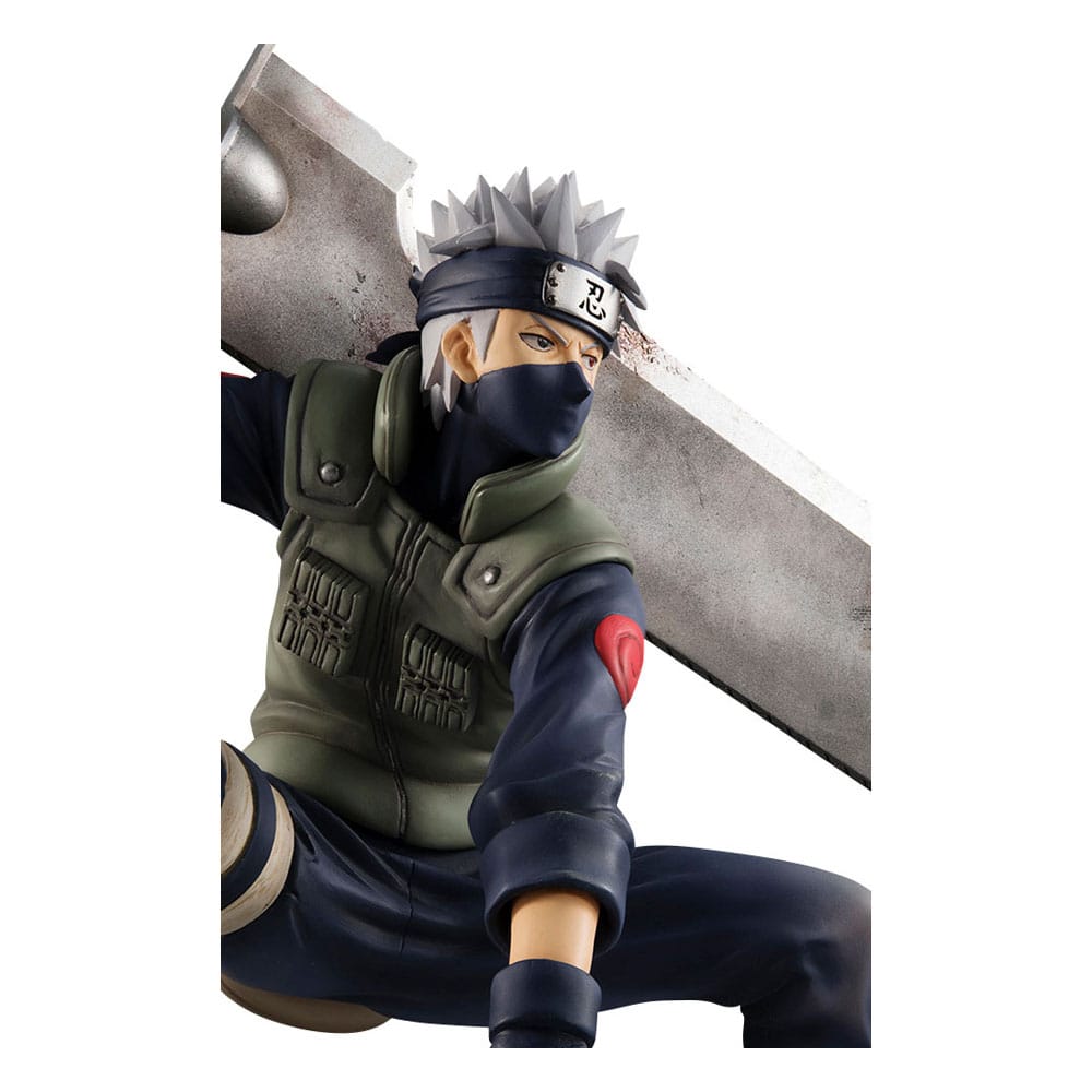Naruto Shippuden Serie G.E.M. Estatua PVC 1/8 Kakashi Hatake Great Ninja War 15th Anniversary   Megahouse
