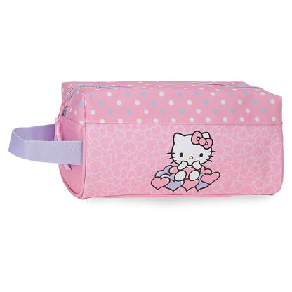 Neceser Hearts &#38; Dots Hello Kitty   JOUMMA BAGS
