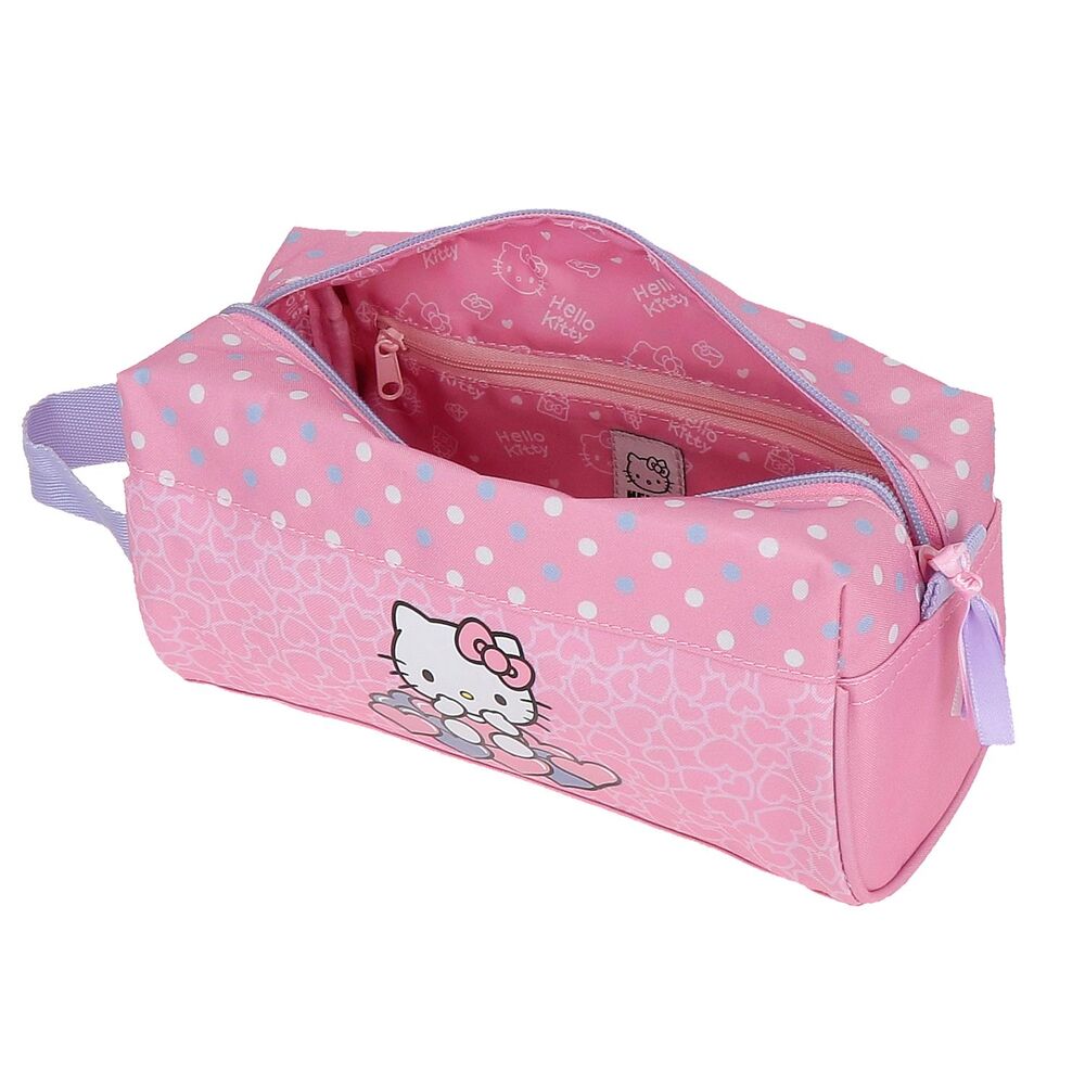 Neceser Hearts &#38; Dots Hello Kitty   JOUMMA BAGS