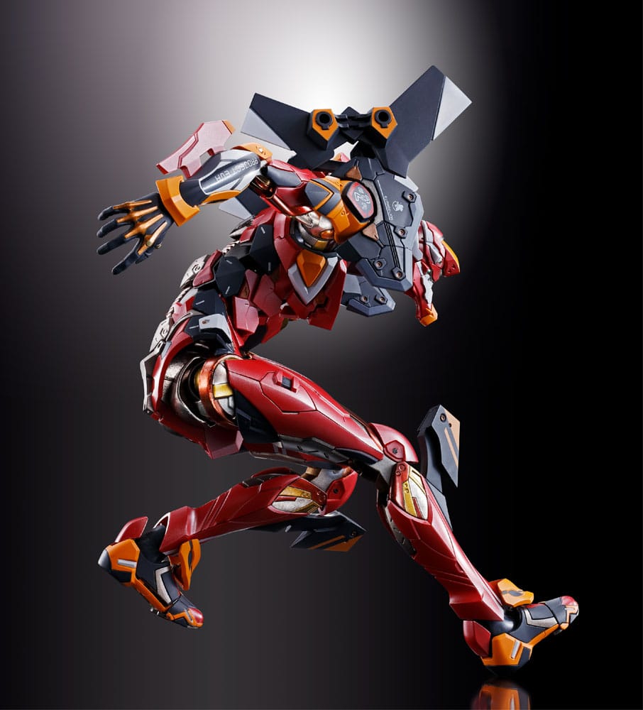 Neon Genesis Evangelion Figura Diecast Metal Build Eva Production Model-02 30th with the Spear of Cassius 22 cm   TAMASHII NATIONS
