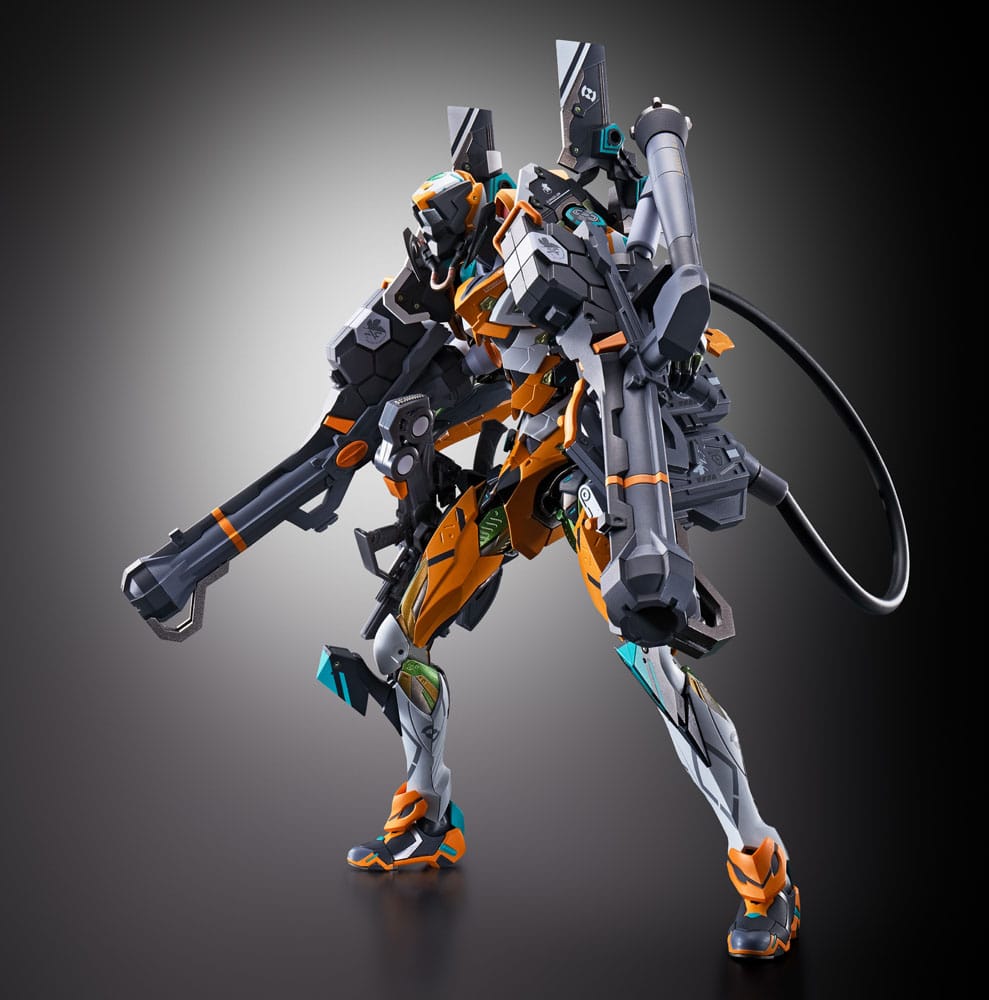 Neon Genesis Evangelion Figura Diecast Metal Build Eva Test Type-00/00 30th with the Spear of Longinus 22 cm   TAMASHII NATIONS