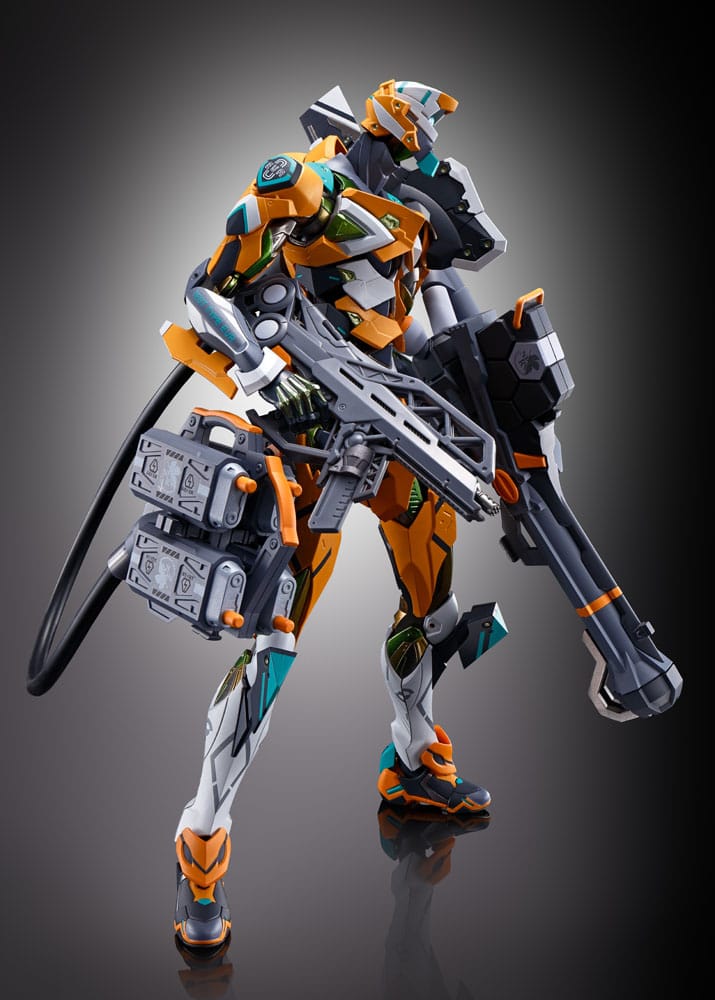 Neon Genesis Evangelion Figura Diecast Metal Build Eva Test Type-00/00 30th with the Spear of Longinus 22 cm   TAMASHII NATIONS
