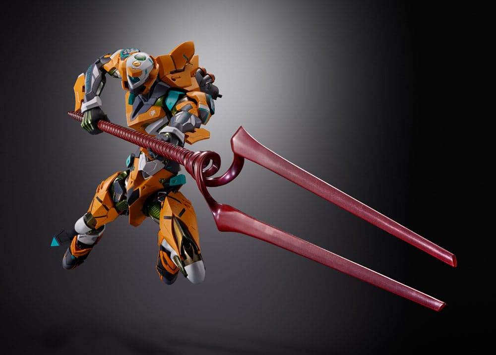 Neon Genesis Evangelion Figura Diecast Metal Build Eva Test Type-00/00 30th with the Spear of Longinus 22 cm   TAMASHII NATIONS