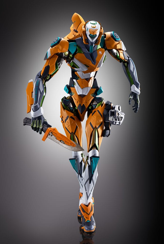 Neon Genesis Evangelion Figura Diecast Metal Build Eva Test Type-00/00 30th with the Spear of Longinus 22 cm   TAMASHII NATIONS