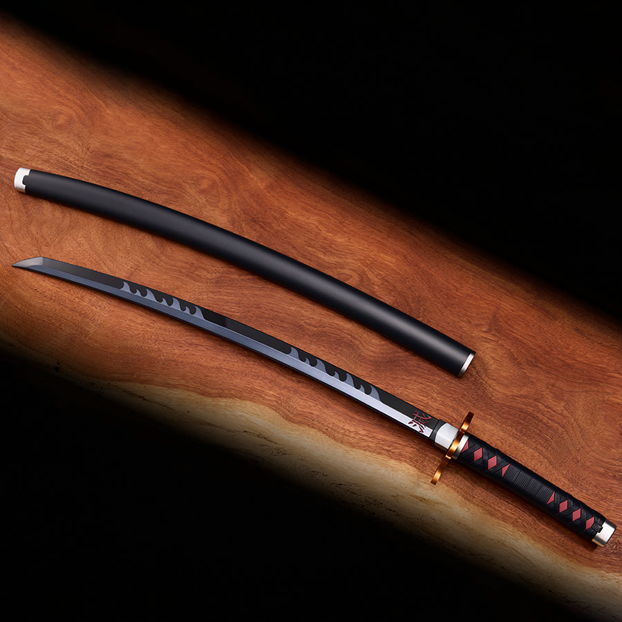 Nichirin Espada Kamado Tanjiro KYOJURO RENGOKUS SWORD GUARD REPLICA DEMON SLAYER: KIMETSU NO YAIBA   TAMASHII NATIONS